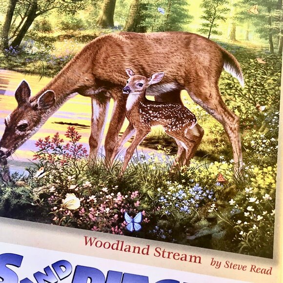 Bits & Pieces Puzzle Lot of 4 Puzzles 500 Pieces Scenery Horses Deer Ducks Birds - Picture 8 of 11